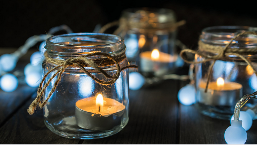 christmas tree mason jar craft